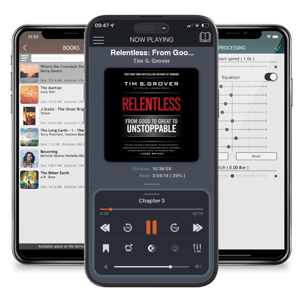 Download fo free audiobook Relentless: From Good to Great to Unstoppable (Tim Grover Winning Series) by Tim S. Grover and listen anywhere on your iOS devices in the ListenBook app.