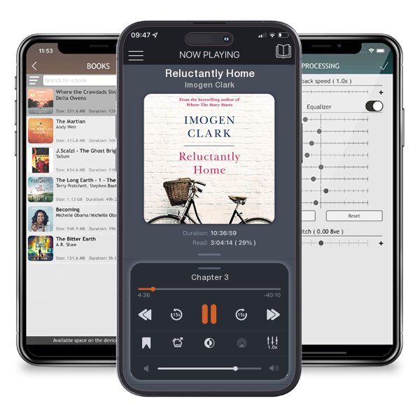 Download fo free audiobook Reluctantly Home by Imogen Clark and listen anywhere on your iOS devices in the ListenBook app.