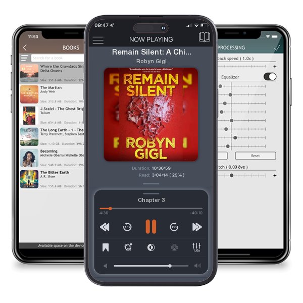 Download fo free audiobook Remain Silent: A Chilling Legal Thriller from an Acclaimed... by Robyn Gigl and listen anywhere on your iOS devices in the ListenBook app.