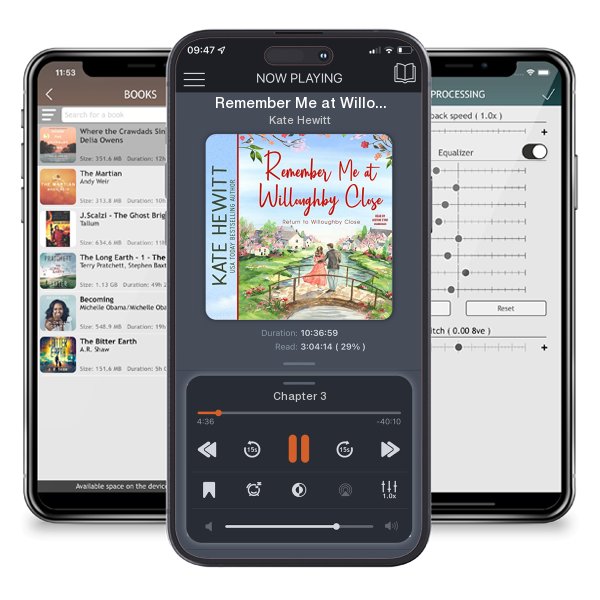 Download fo free audiobook Remember Me at Willoughby Close by Kate Hewitt and listen anywhere on your iOS devices in the ListenBook app.