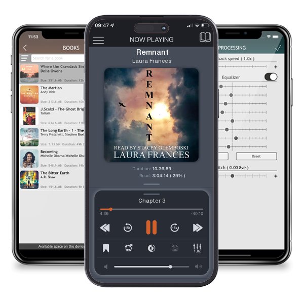 Download fo free audiobook Remnant by Laura Frances and listen anywhere on your iOS devices in the ListenBook app.