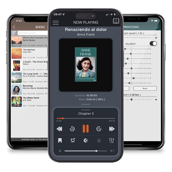 Download fo free audiobook Renaciendo al dolor by Anne Frank and listen anywhere on your iOS devices in the ListenBook app.