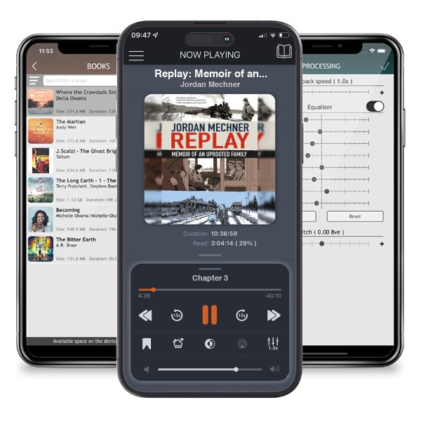 Download fo free audiobook Replay: Memoir of an Uprooted Family by Jordan Mechner and listen anywhere on your iOS devices in the ListenBook app.