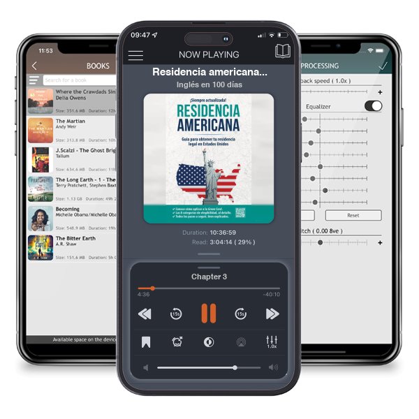 Descargar audiolibro gratis Residencia americana: Guía para obtener tu residencia legal en Estados Unidos / How to Get Your Green Card by Inglés en 100 días y escuchar en cualquier lugar en sus dispositivos iOS en la aplicación ListenBook.