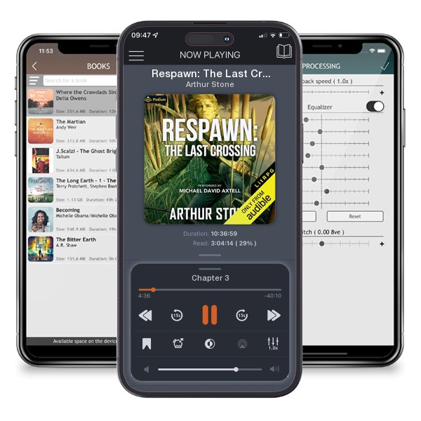 Download fo free audiobook Respawn: The Last Crossing by Arthur Stone and listen anywhere on your iOS devices in the ListenBook app.