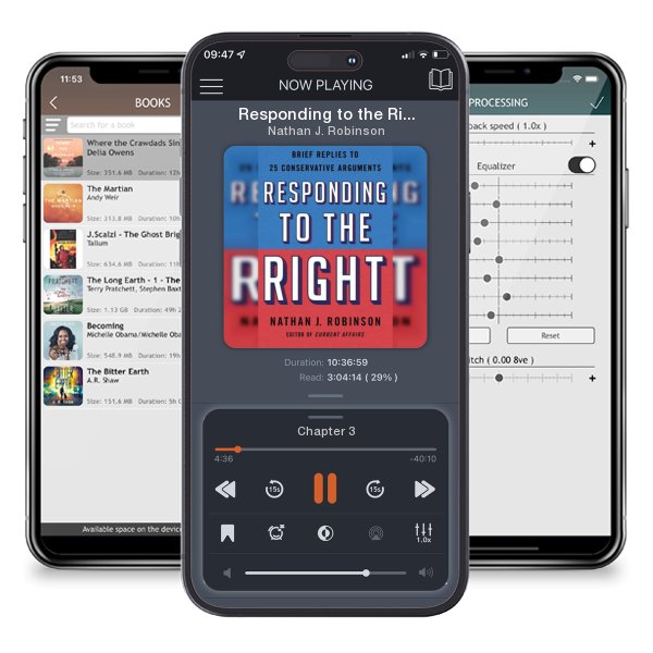 Download fo free audiobook Responding to the Right: Brief Replies to 25 Conservative... by Nathan J. Robinson and listen anywhere on your iOS devices in the ListenBook app.