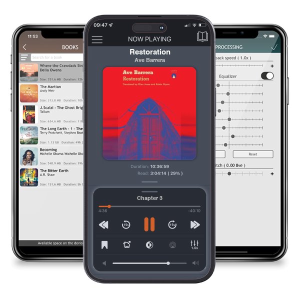 Download fo free audiobook Restoration by Ave Barrera and listen anywhere on your iOS devices in the ListenBook app.