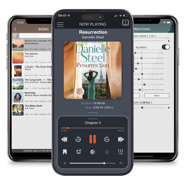 Download fo free audiobook Resurrection by Danielle Steel and listen anywhere on your iOS devices in the ListenBook app.