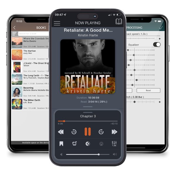 Download fo free audiobook Retaliate: A Good Men Doing Bad Things Novel by Kristin Harte and listen anywhere on your iOS devices in the ListenBook app.