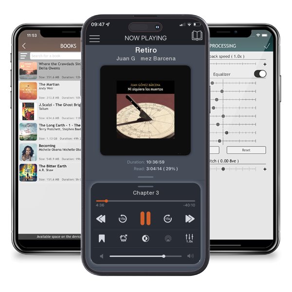 Download fo free audiobook Retiro by Juan Gómez Barcena and listen anywhere on your iOS devices in the ListenBook app.
