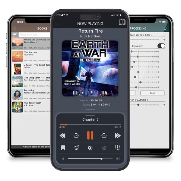 Download fo free audiobook Return Fire by Rick Partlow and listen anywhere on your iOS devices in the ListenBook app.