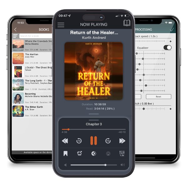 Download fo free audiobook Return of the Healer: Book 1: A Progression Apocalypse LitRPG Adventure by Kurth Andrard and listen anywhere on your iOS devices in the ListenBook app.