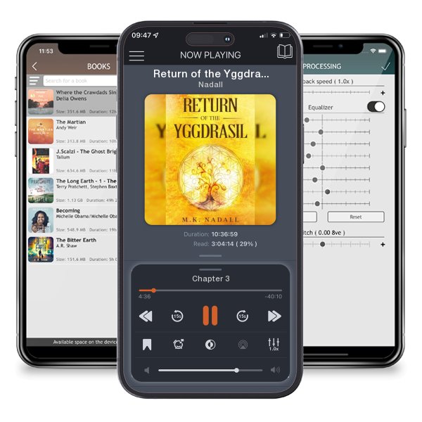 Download fo free audiobook Return of the Yggdrasil by Nadall and listen anywhere on your iOS devices in the ListenBook app.