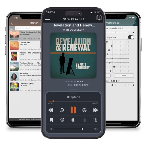 Download fo free audiobook Revelation and Renewal by Matt DeLockery and listen anywhere on your iOS devices in the ListenBook app.