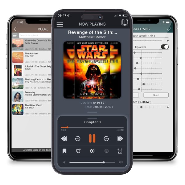 Download fo free audiobook Revenge of the Sith: Star Wars: Episode III by Matthew Stover and listen anywhere on your iOS devices in the ListenBook app.