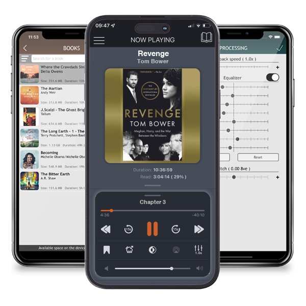 Download fo free audiobook Revenge by Tom Bower and listen anywhere on your iOS devices in the ListenBook app.