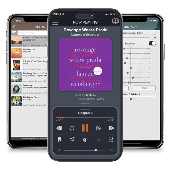 Download fo free audiobook Revenge Wears Prada by Lauren Weisberger and listen anywhere on your iOS devices in the ListenBook app.