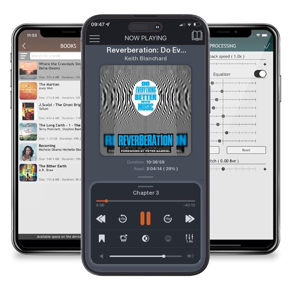 Download fo free audiobook Reverberation: Do Everything Better with Music by Keith Blanchard and listen anywhere on your iOS devices in the ListenBook app.
