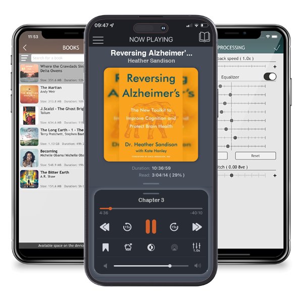 Download fo free audiobook Reversing Alzheimer's: The New Toolkit to Improve Cognition... by Heather Sandison and listen anywhere on your iOS devices in the ListenBook app.