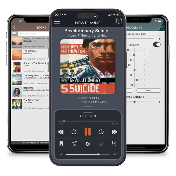 Download fo free audiobook Revolutionary Suicide: (Penguin Classics Deluxe Edition) by Huey P Newton and Ho Che Anderson and listen anywhere on your iOS devices in the ListenBook app.