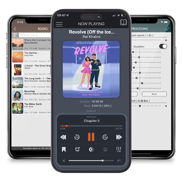 Download fo free audiobook Revolve (Off the Ice, #3) by Bal Khabra and listen anywhere on your iOS devices in the ListenBook app.