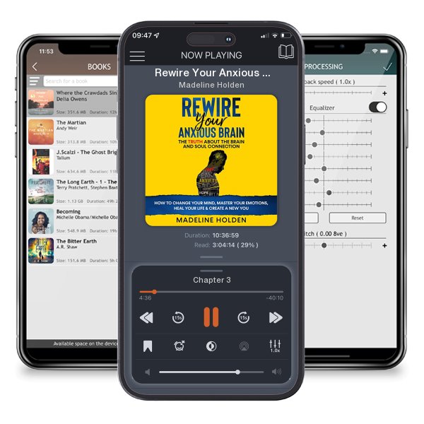 Download fo free audiobook Rewire Your Anxious Brain: The Truth About the Brain and Soul Connection by Madeline Holden and listen anywhere on your iOS devices in the ListenBook app.