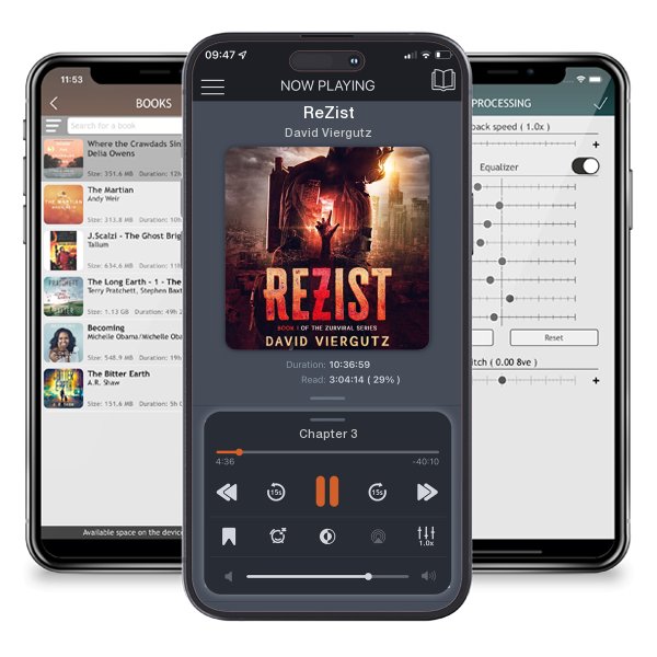 Download fo free audiobook ReZist by David Viergutz and listen anywhere on your iOS devices in the ListenBook app.