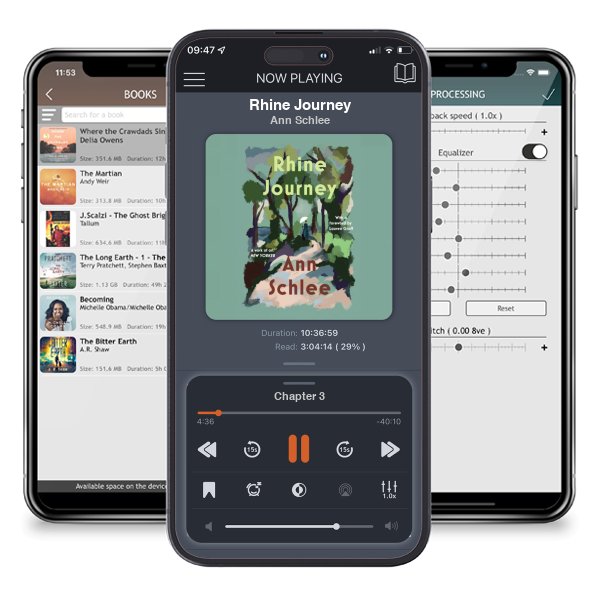 Download fo free audiobook Rhine Journey by Ann Schlee and listen anywhere on your iOS devices in the ListenBook app.