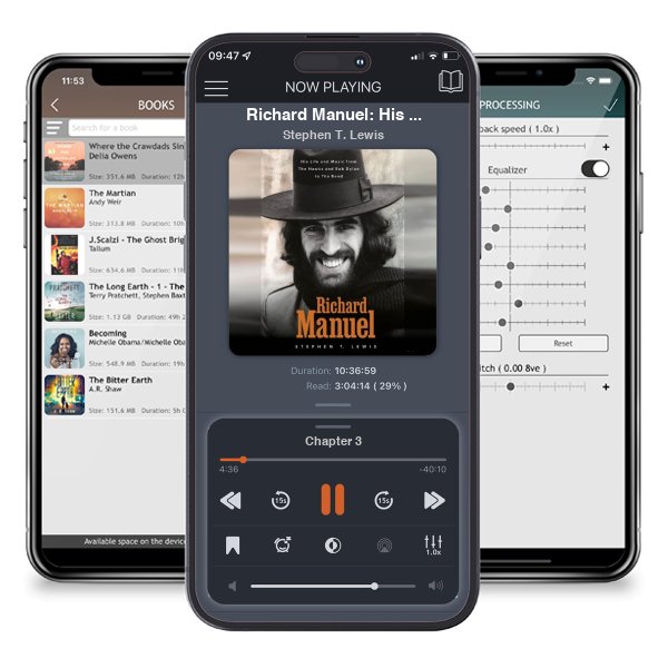 Download fo free audiobook Richard Manuel: His Life and Music, from the Hawks and Bob Dylan to The Band by Stephen T. Lewis and listen anywhere on your iOS devices in the ListenBook app.