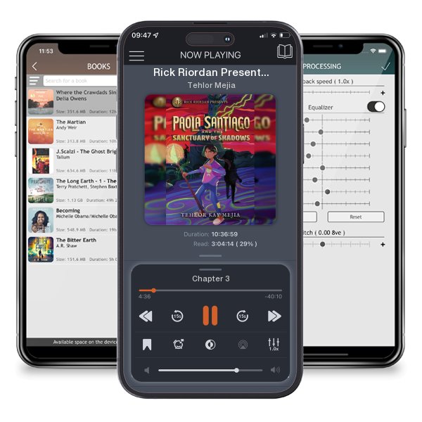 Download fo free audiobook Rick Riordan Presents Paola Santiago and the Sanctuary of... by Tehlor Mejia and listen anywhere on your iOS devices in the ListenBook app.