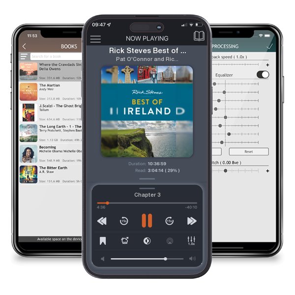 Download fo free audiobook Rick Steves Best of Ireland by Pat O'Connor and Rick Steves and listen anywhere on your iOS devices in the ListenBook app.