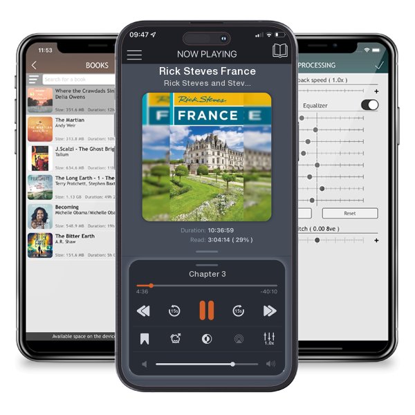 Download fo free audiobook Rick Steves France by Rick Steves and Steve Smith and listen anywhere on your iOS devices in the ListenBook app.