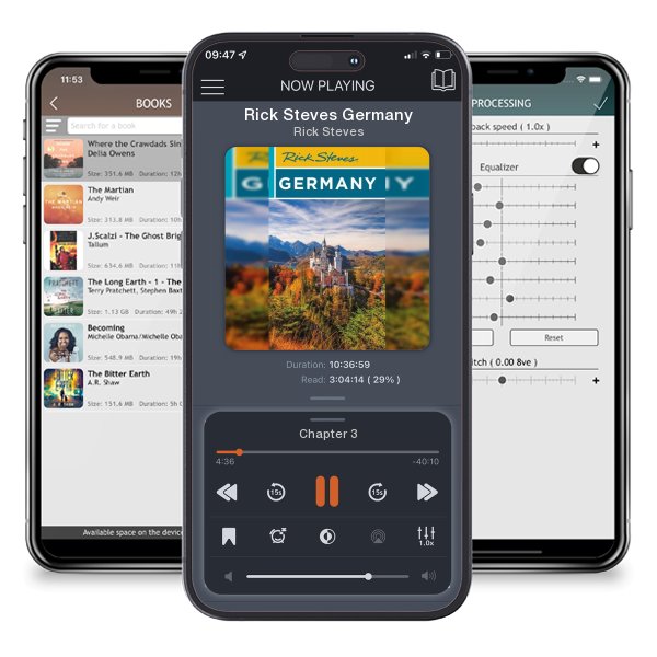 Download fo free audiobook Rick Steves Germany by Rick Steves and listen anywhere on your iOS devices in the ListenBook app.