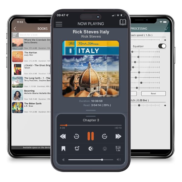 Download fo free audiobook Rick Steves Italy by Rick Steves and listen anywhere on your iOS devices in the ListenBook app.