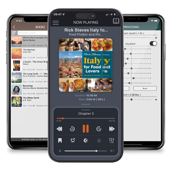 Download fo free audiobook Rick Steves Italy for Food Lovers by Fred Plotkin and Rick Steves and listen anywhere on your iOS devices in the ListenBook app.