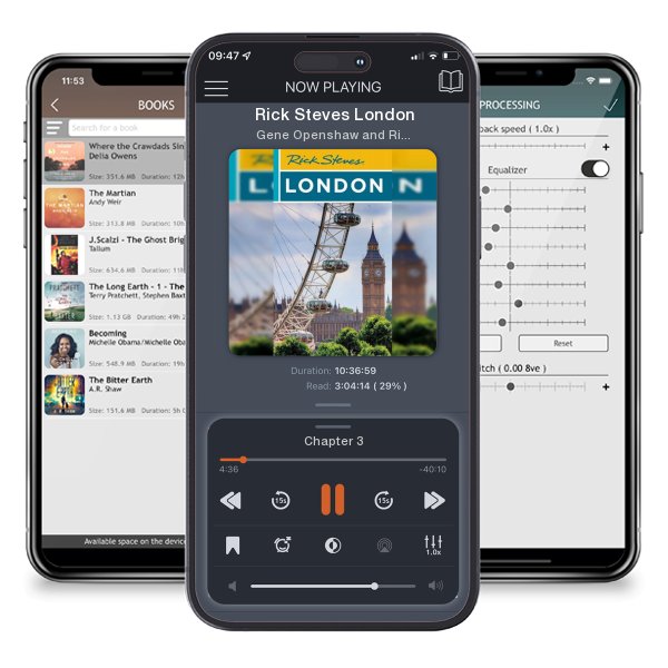 Download fo free audiobook Rick Steves London by Gene Openshaw and Rick Steves and listen anywhere on your iOS devices in the ListenBook app.