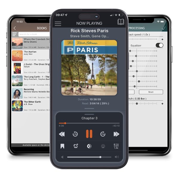 Download fo free audiobook Rick Steves Paris by Steve Smith, Gene Openshaw, et al. and listen anywhere on your iOS devices in the ListenBook app.