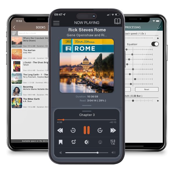 Download fo free audiobook Rick Steves Rome by Gene Openshaw and Rick Steves and listen anywhere on your iOS devices in the ListenBook app.