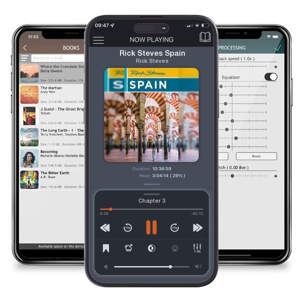 Download fo free audiobook Rick Steves Spain by Rick Steves and listen anywhere on your iOS devices in the ListenBook app.