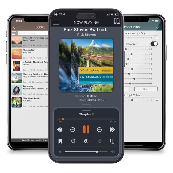 Download fo free audiobook Rick Steves Switzerland by Rick Steves and listen anywhere on your iOS devices in the ListenBook app.