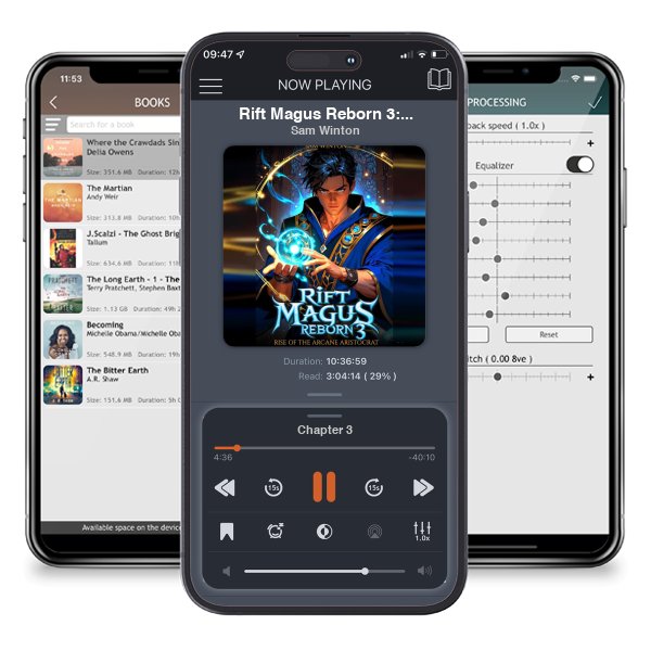 Download fo free audiobook Rift Magus Reborn 3: Rise of the Arcane Aristocrat by Sam Winton and listen anywhere on your iOS devices in the ListenBook app.