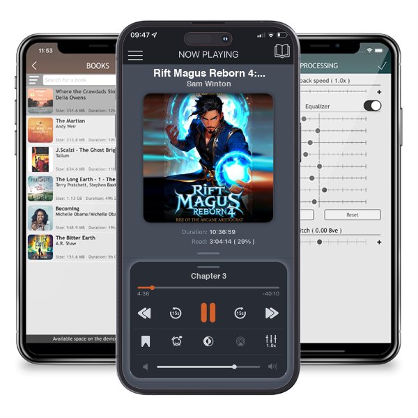 Download fo free audiobook Rift Magus Reborn 4: Rise of the Arcane Aristocrat by Sam Winton and listen anywhere on your iOS devices in the ListenBook app.