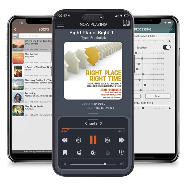 Download fo free audiobook Right Place, Right Time by Ryan Frederick and listen anywhere on your iOS devices in the ListenBook app.