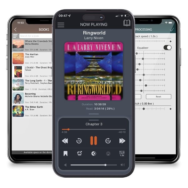 Download fo free audiobook Ringworld by Larry Niven and listen anywhere on your iOS devices in the ListenBook app.