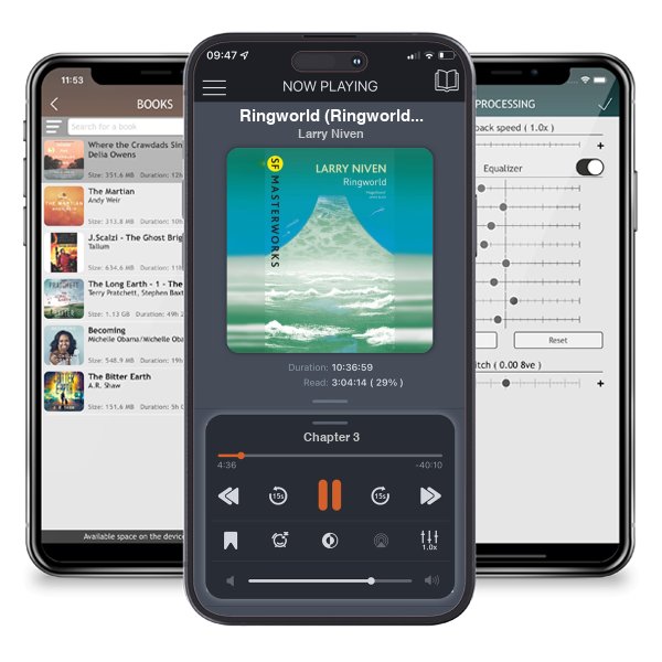 Download fo free audiobook Ringworld (Ringworld #1) by Larry Niven and listen anywhere on your iOS devices in the ListenBook app.