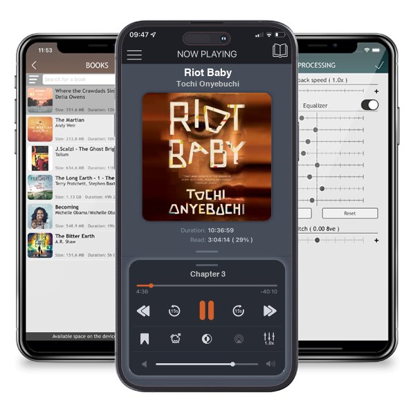 Download fo free audiobook Riot Baby by Tochi Onyebuchi and listen anywhere on your iOS devices in the ListenBook app.