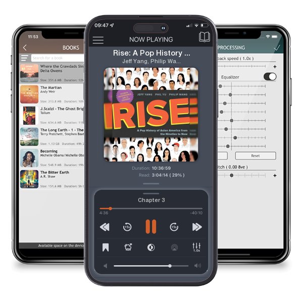 Download fo free audiobook Rise: A Pop History of Asian America from the Nineties to Now by Jeff Yang, Philip Wang, et al. and listen anywhere on your iOS devices in the ListenBook app.