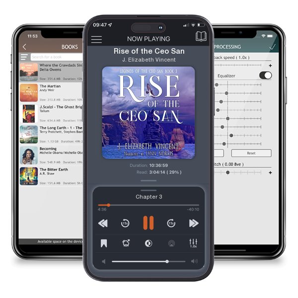 Download fo free audiobook Rise of the Ceo San by J. Elizabeth Vincent and listen anywhere on your iOS devices in the ListenBook app.