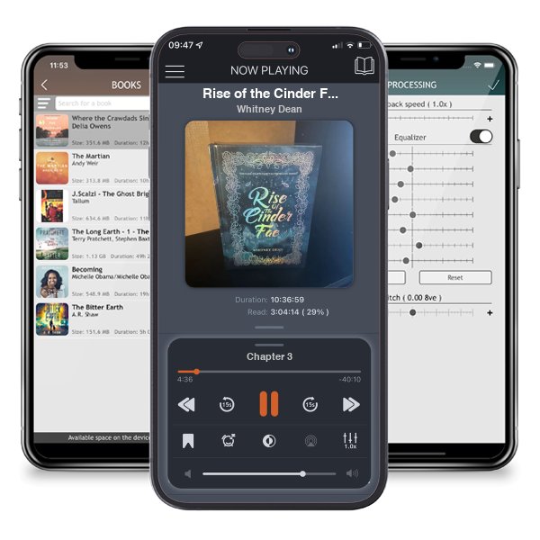 Download fo free audiobook Rise of the Cinder Fae by Whitney Dean and listen anywhere on your iOS devices in the ListenBook app.