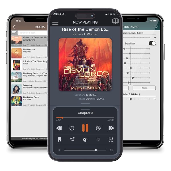 Download fo free audiobook Rise of the Demon Lords by James E Wisher and listen anywhere on your iOS devices in the ListenBook app.